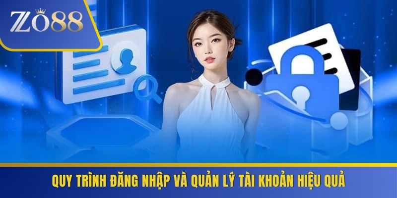 Quy trình đăng nhập và quản lý tài khoản hiệu quả